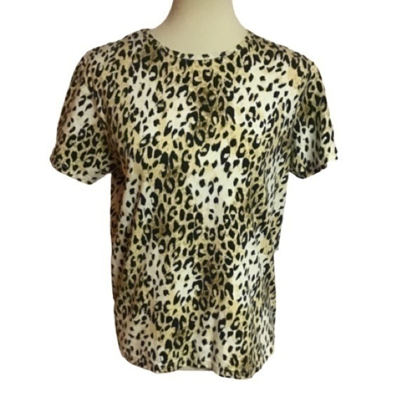 3 for 20 $ bundle Vintage 90s leopard t shirt - Picture 1 of 9